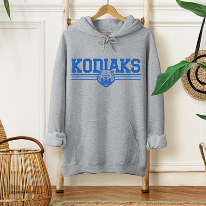 Cascade Middle School Kodiak Varsity Stripe Sweatshirt