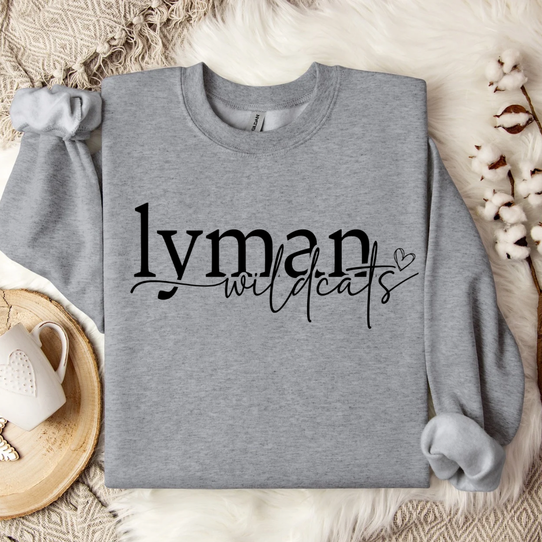 Lyman Wildcats Crewneck