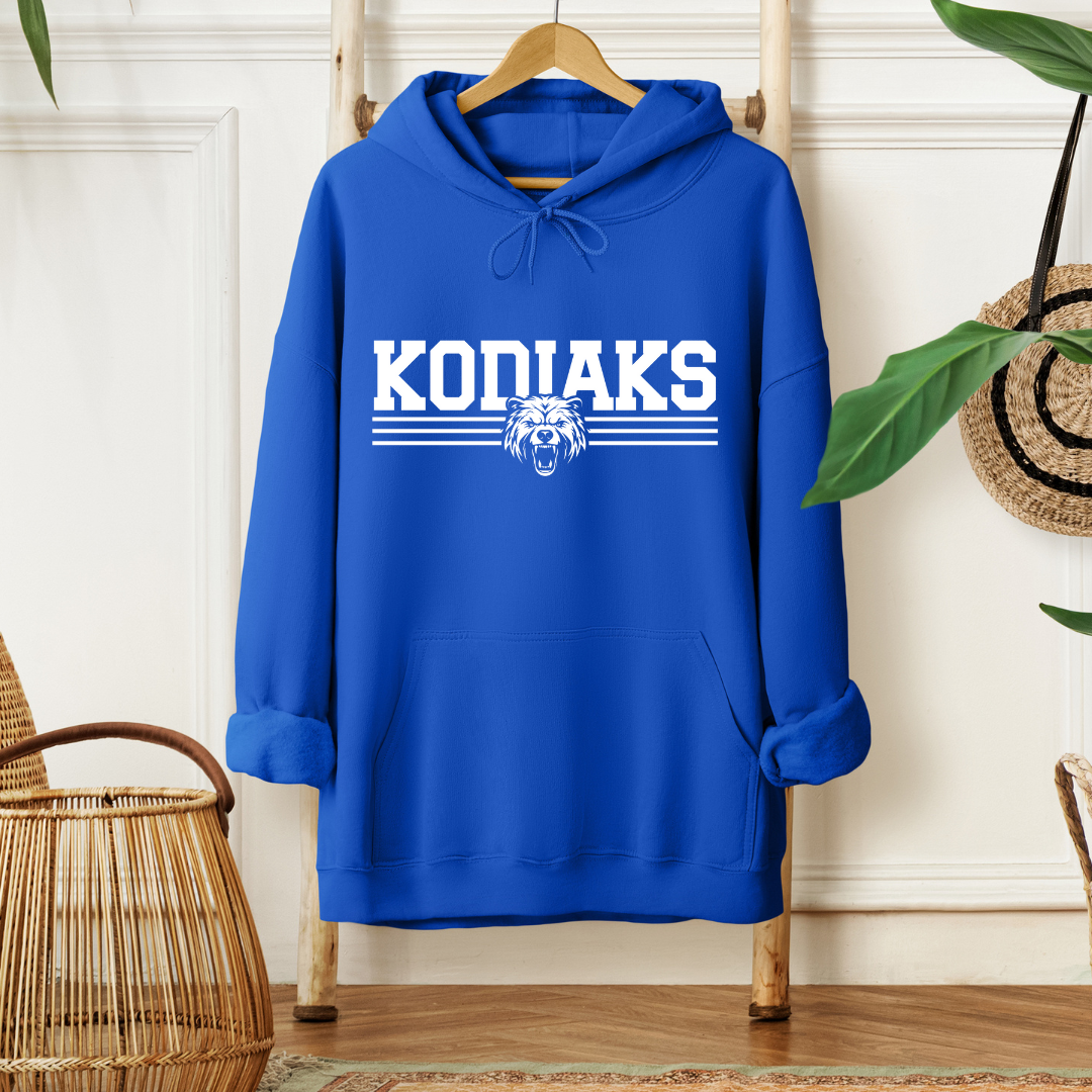 Cascade Middle School Kodiak Varsity Stripe Sweatshirt