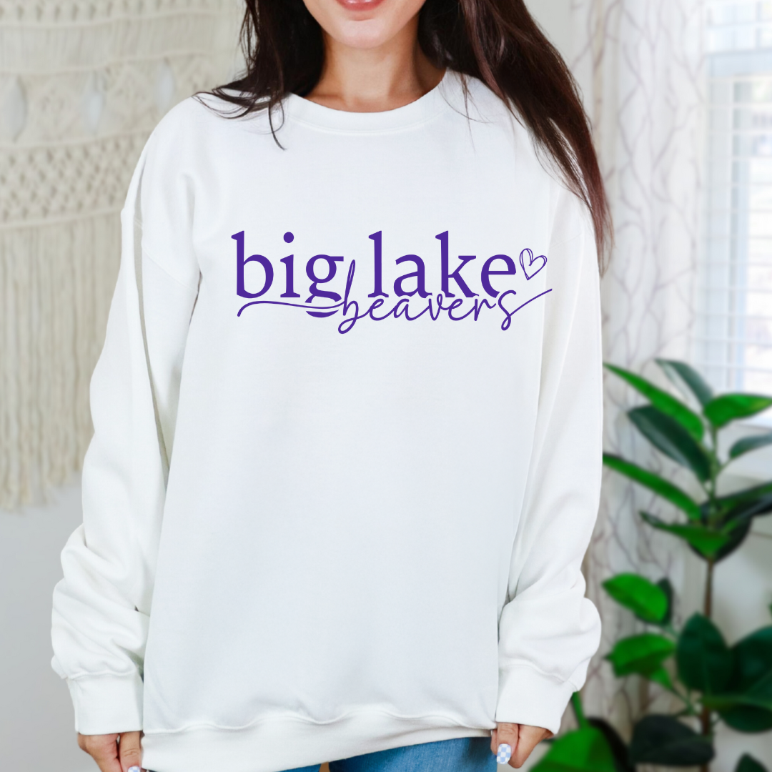 Big Lake Heart Sweatshirt