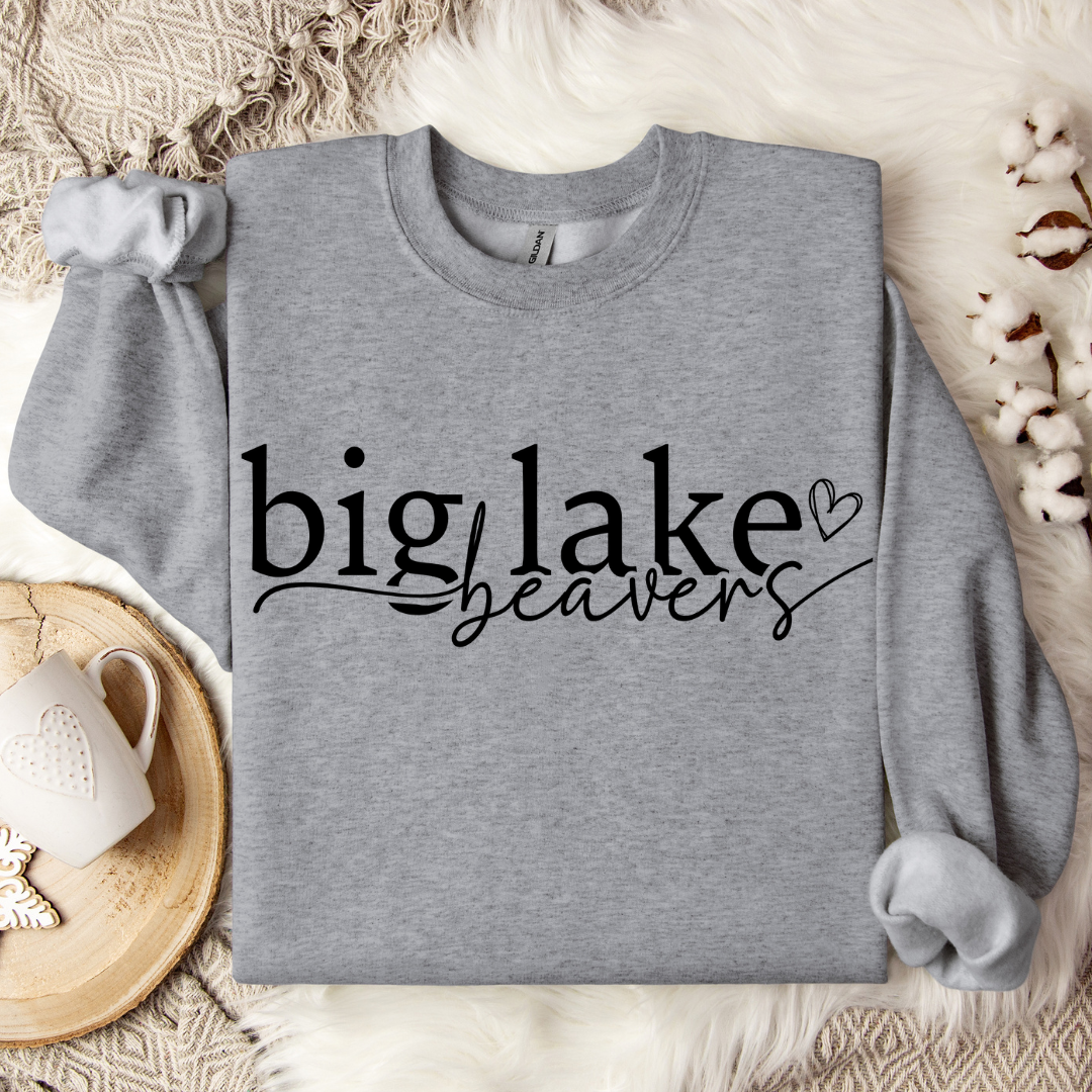 Big Lake Heart Sweatshirt