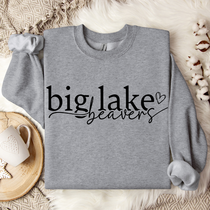Big Lake Heart Sweatshirt