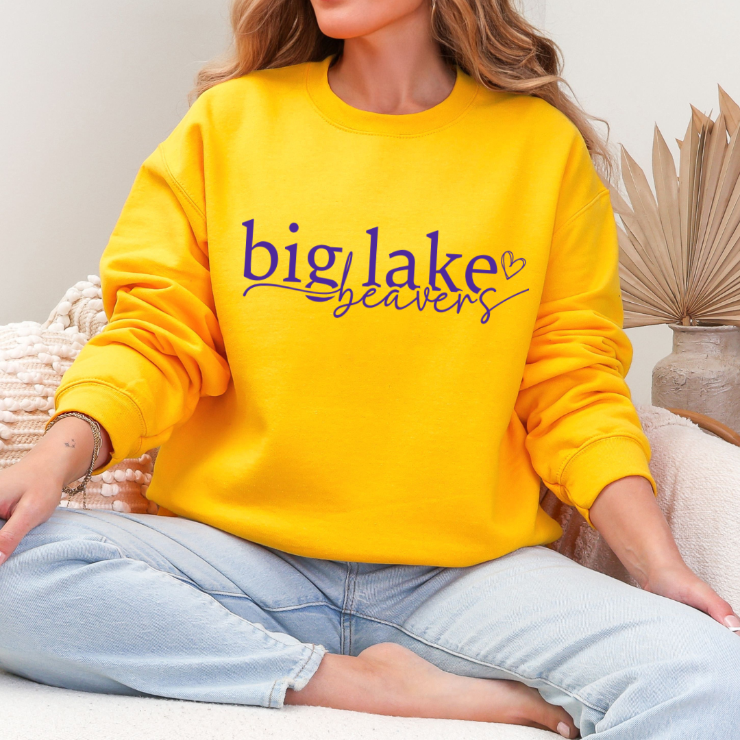 Big Lake Heart Sweatshirt