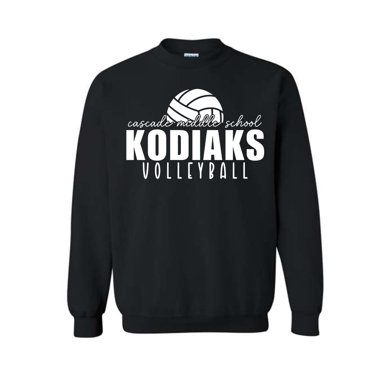 Cascade Middle School Kodiaks Volleyball Crewneck