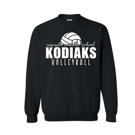 Cascade Middle School Kodiaks Volleyball Crewneck