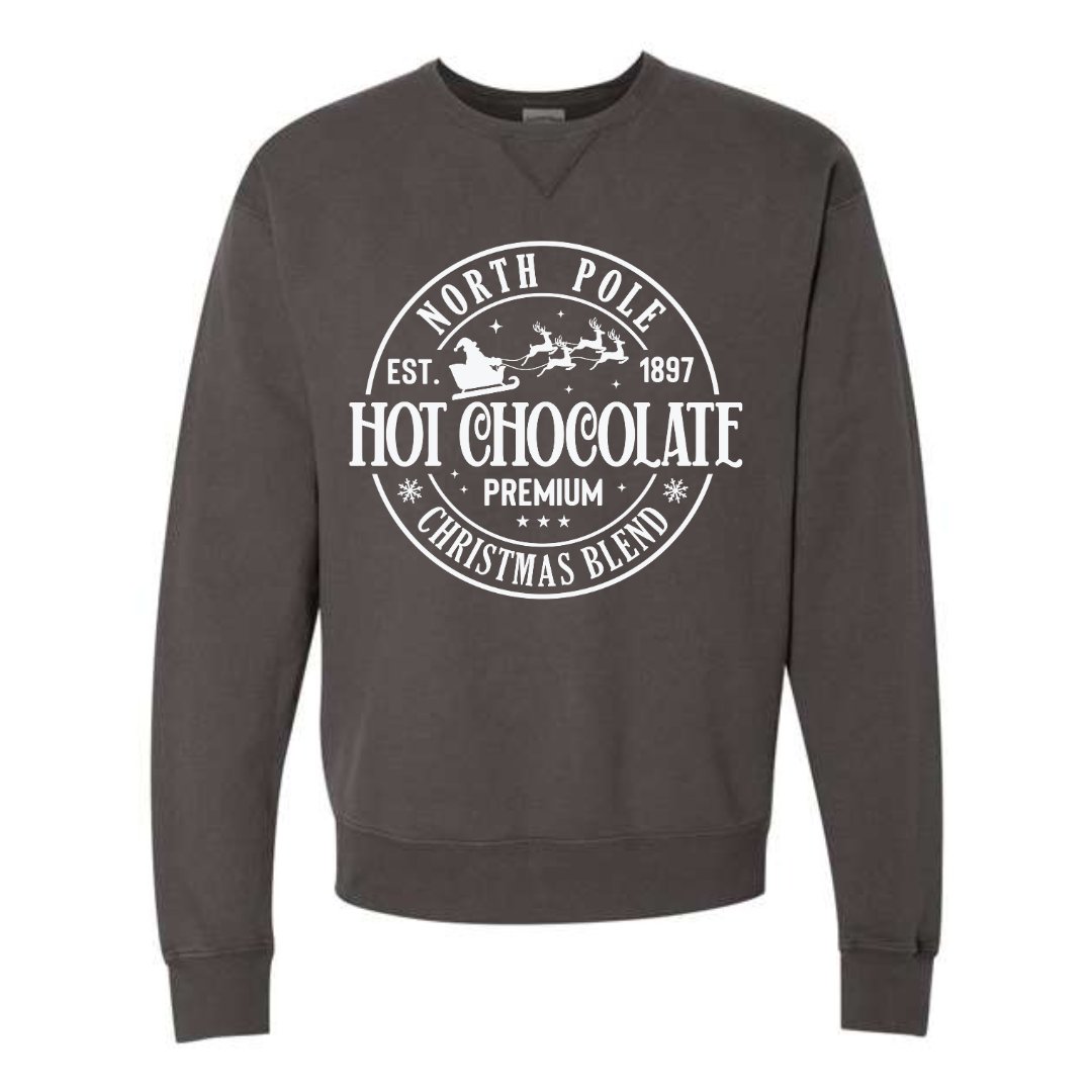 North Pole Hot Chocolate Crewneck Sweatshirt