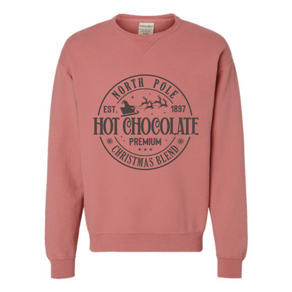 North Pole Hot Chocolate Crewneck Sweatshirt
