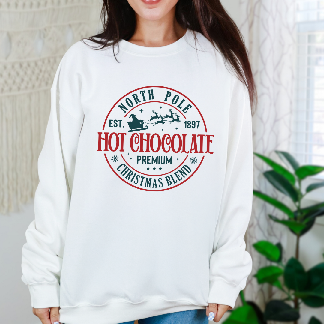 North Pole Hot Chocolate Crewneck (last one)