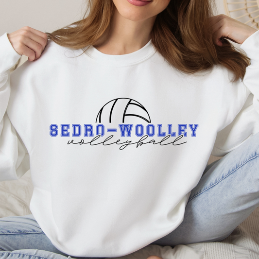 Sedro Woolley Volleyball Ball Crewneck